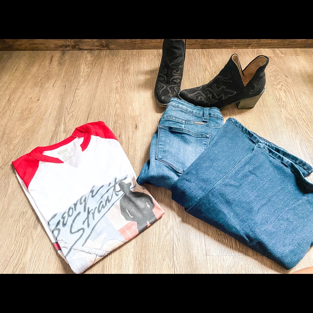 George Strait Raglan - Picture 2 of 3